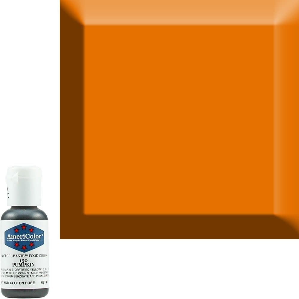 AmeriColor 0.75oz Soft Gel Pumpkin