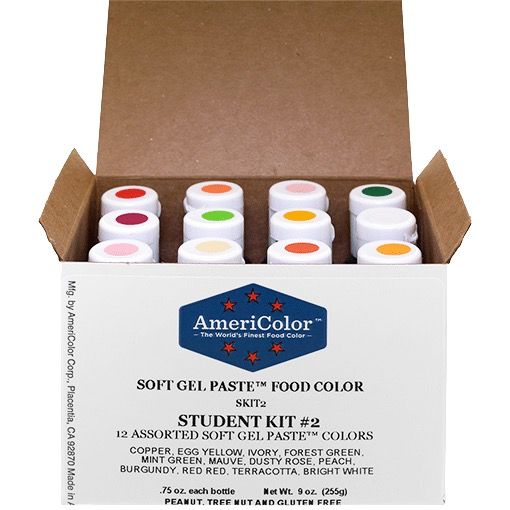 AmeriColor 0.75oz Soft Gel Student Kit 2