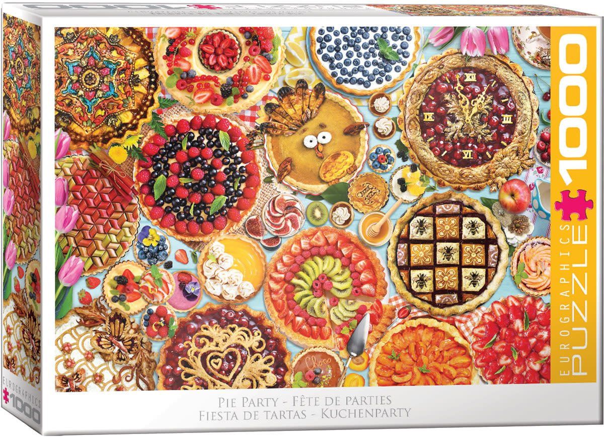 Eurographics Pies Table 1000  piece