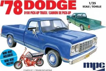MPC 1/25 1978 Dodge D-100 Custom Pickup