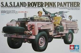 Tamiya 1/35 British Land Rover Pink Panther