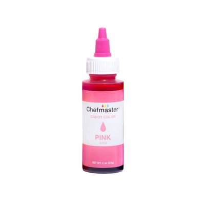 Chefmaster Pink Liquid Candy Colors 2oz