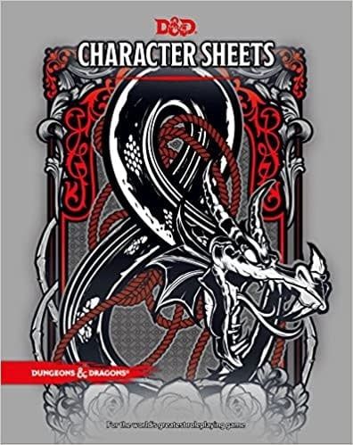 D&amp;D RPG Character sheets