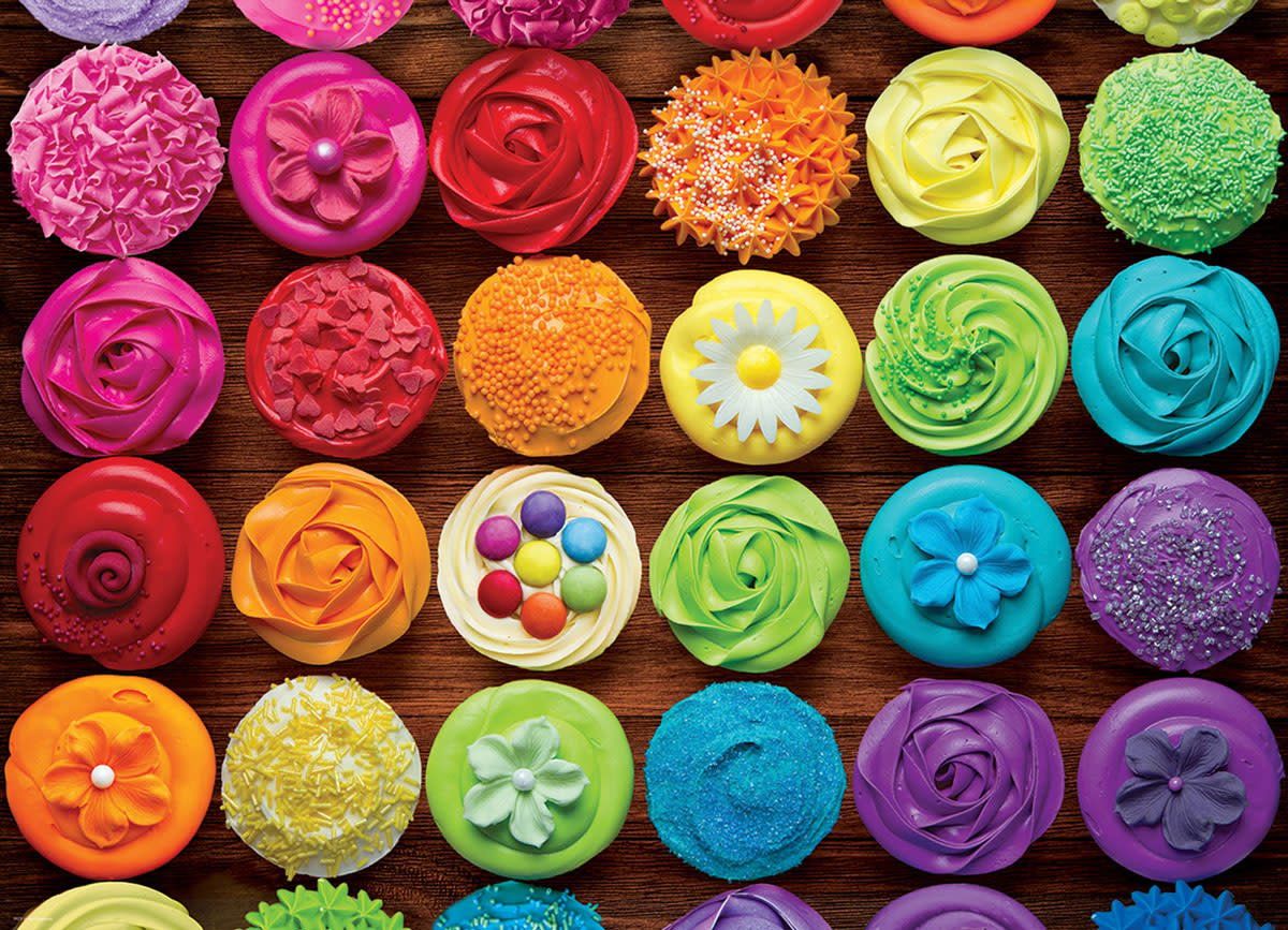Eurographics Cupcake Rainbow 1000  piece
