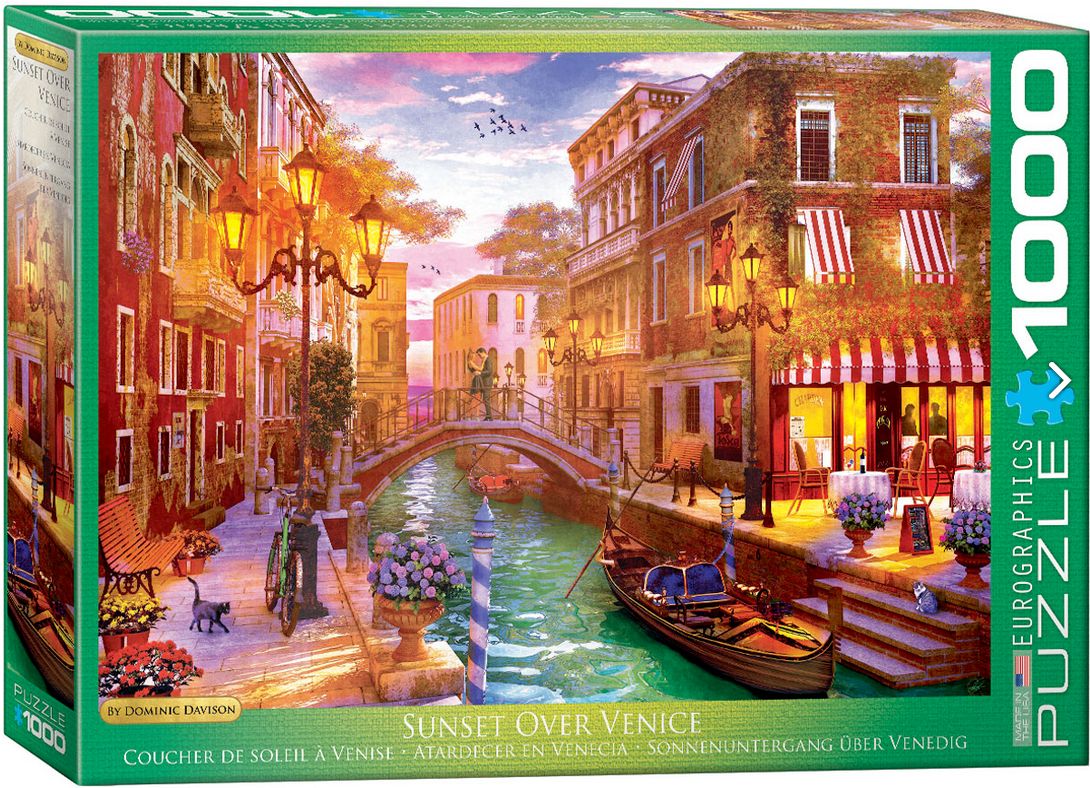 Eurographics Sunset Over Venice 1000 piece