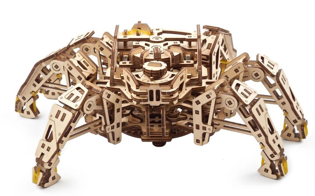 UGears 3D Wooden Puzzle Hexapod Explorer Model 388 piece