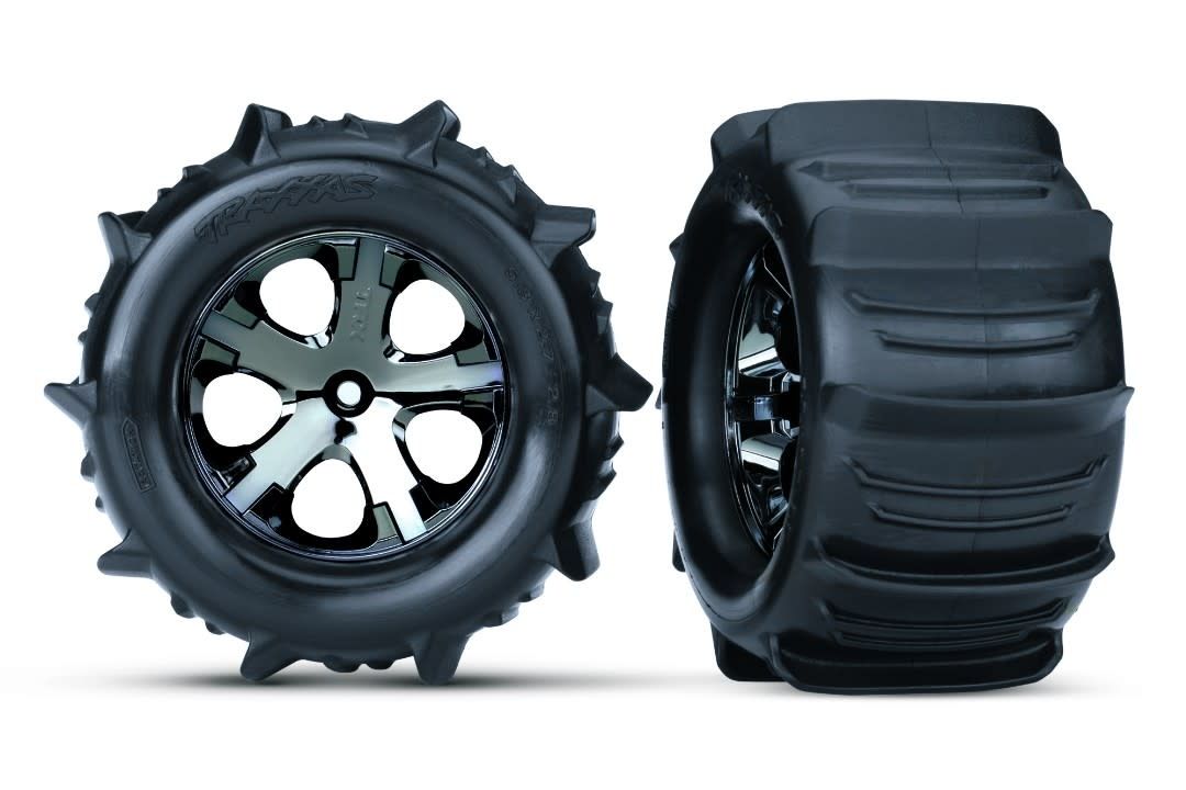 Traxxas Paddle Tires &amp; Wheels