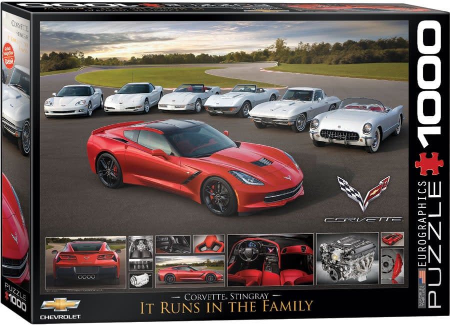 Eurographics 2014 Corvette Stingray  1000 piece
