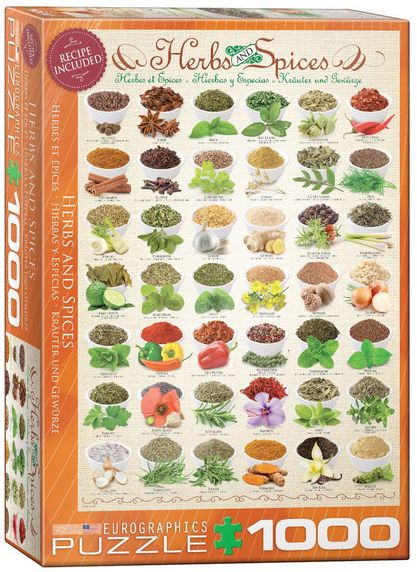 Eurographics Herbs and Spices 1000 piece