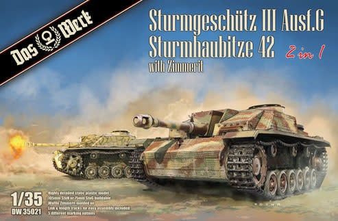 Das Werk 1/35 Stug III Stuh 42 mit Zimmerit