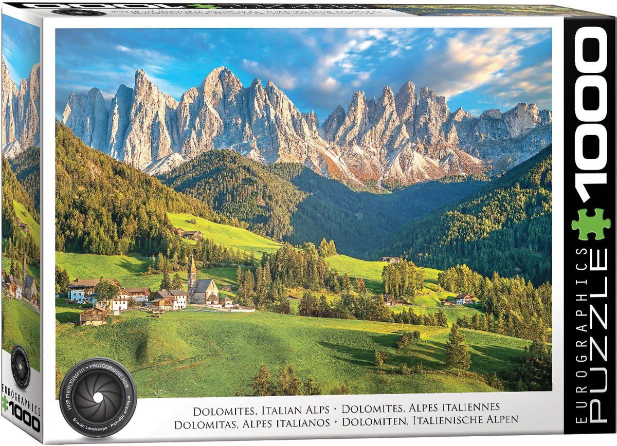 Eurographics Dolomites Mountains Alto Adige Italy 1000 piece