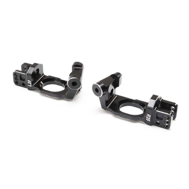 Team Losi Aluminum Spindle Carrier Set, 20, V2: 8X