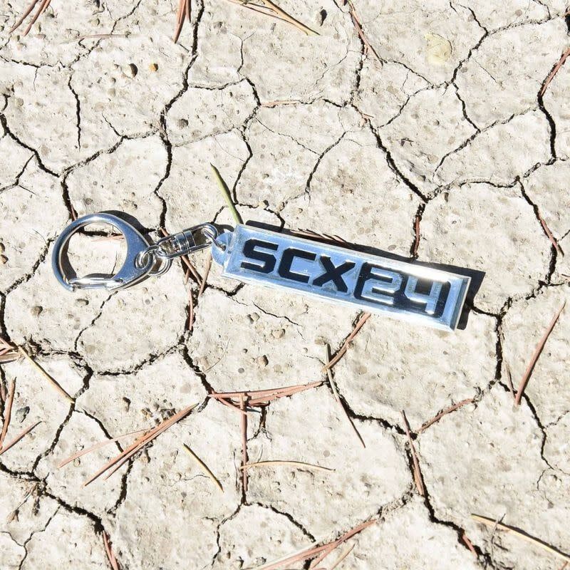 Axial SCX24 Keychain Black/Silver