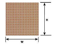 Plastruct  .055 SQUARE TILE SHEET