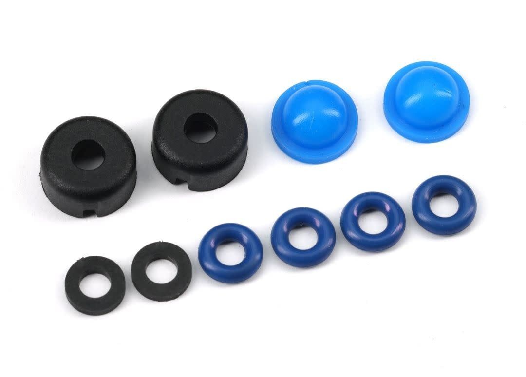 Traxxas Rebuild Kit, GTM shock (o-rings, spacers, bladders, bottom caps) (renews 2 shocks)