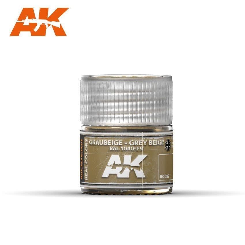 AK Interactive Graubeige Grey Beige RAL1040-F9 10ml