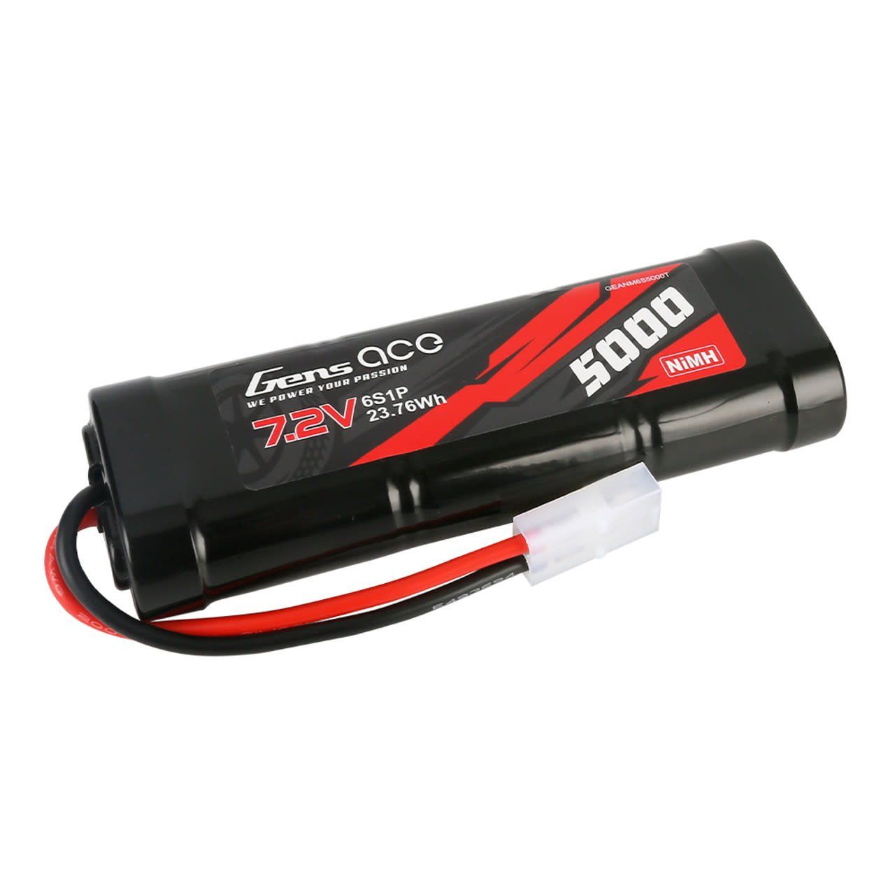 GENS ACE 7.2V 5000mAh Ni-MH Battery with Tamiya Plug