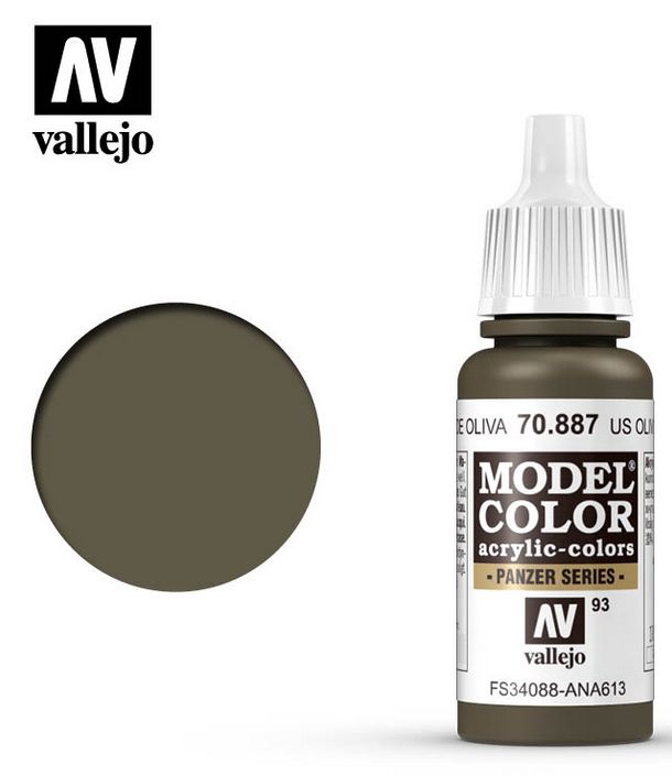 Vallejo US Olive Drab 18ml