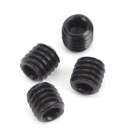 Du Bro Scoket set screws 4mmX4mm(4/pkg)