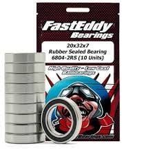 FastEddy 20x23x7 Rubber Sealed Bearing 6804-2RS (10)