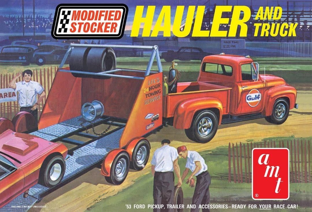 AMT\ERTL 1/25 1953 Ford Pickup Modified Stocked Hauler Gulf