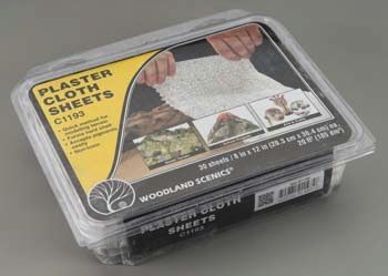 Woodland Plaster Cloth Sheets