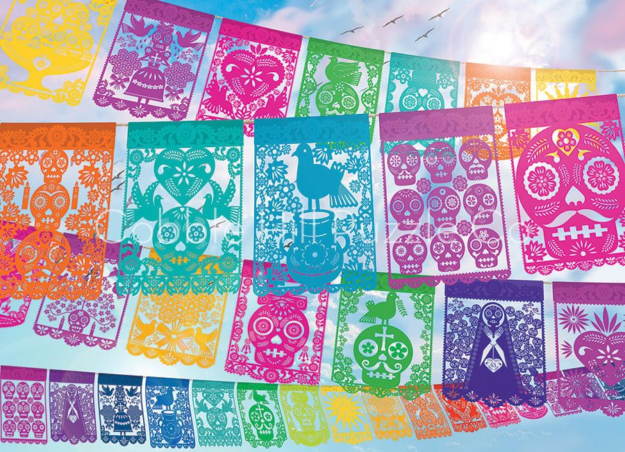 Cobble Hill Papel Picado 500 piece