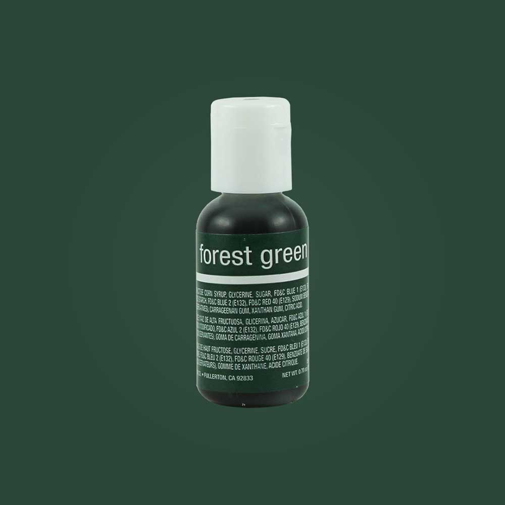 Chefmaster Forest Green Gel 0.70oz