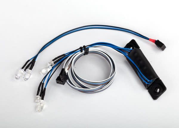 Traxxas LED headlight/tail light kit (fits #8111 or #8112 body, requires #8028 power supply)