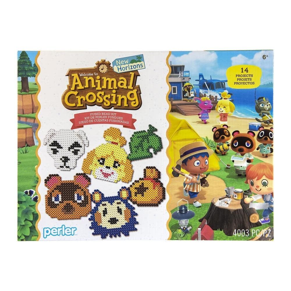 Perler Animal Crossing Fused Kit