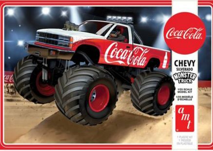 AMT\ERTL 1/25 1988 Chevy Silverado Monster Truck Coca Cola