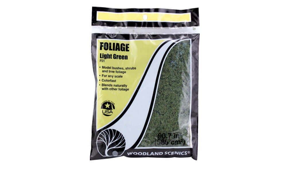 Woodland Foliage Light Green