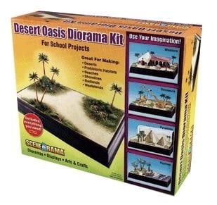 Woodland Desert Oasis Diorama Kit