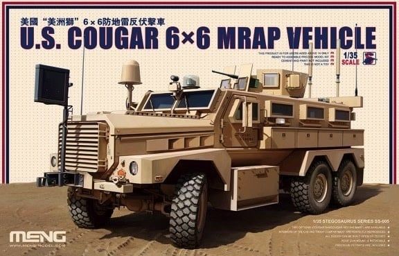 Meng 1/35 US Cougar 6X6 Mrap V