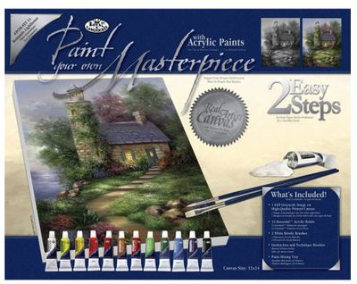 Royal &amp; Langnickel Romantic Lighthouse Paint Your Own Set