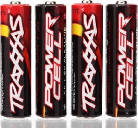 Traxxas AA 1.5V Alkaline Batteries (4)