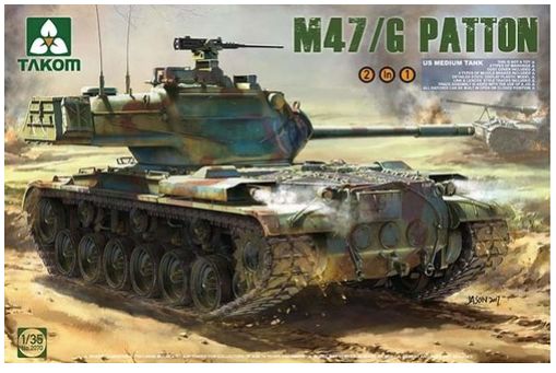 Takom 1/35 US Medium Tank M47 Patton