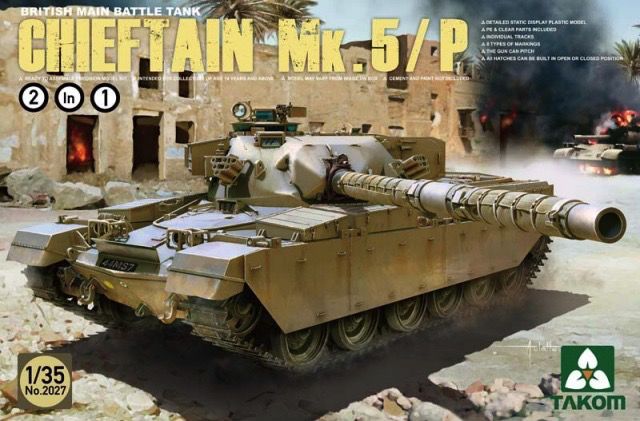 Takom 1/35 British Chieftain Mk. 5/P