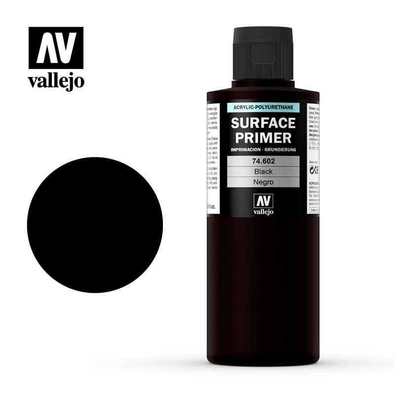 Vallejo Primers Black 200ml
