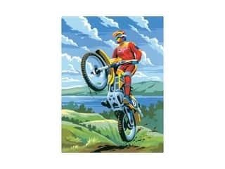 Royal Brush Motocross Junior Small Paint By Number Kit 8.75&quot;X11.75&quot;