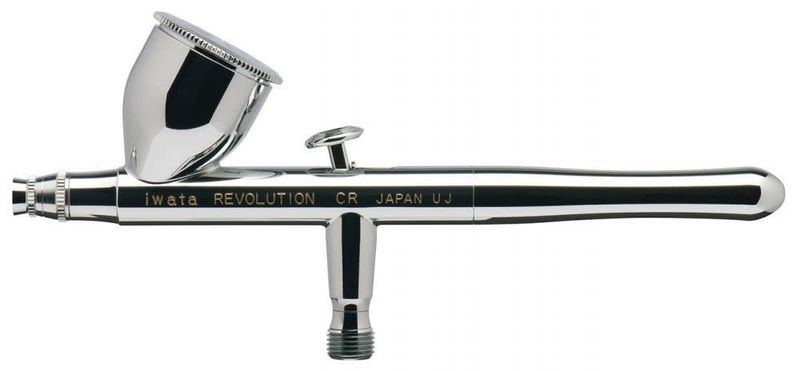 Iwata Revolution HP-CR Gravity Feed Dual Action Airbrush