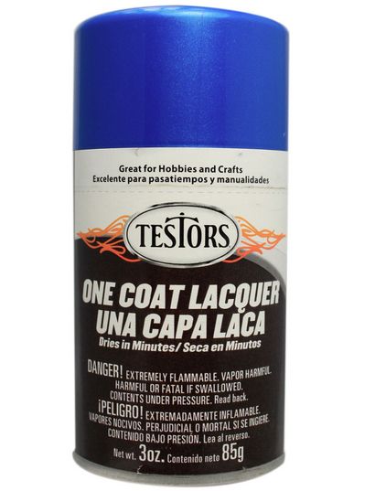 Testors Metallic Lacquer Spray Star Spangle Blue 3oz