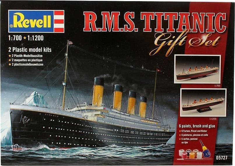 Revell 1/400 Titanic 2 Kit Gift Set