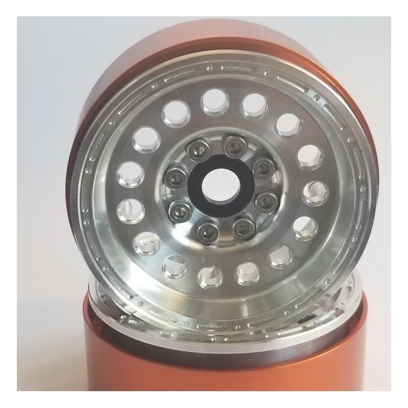 Team KnK Team KNK 1.9 Aluminum Beadlock Titan 2 Wheel Natural