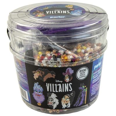 Perler Disney Villians Fused Bead Bucket Kit
