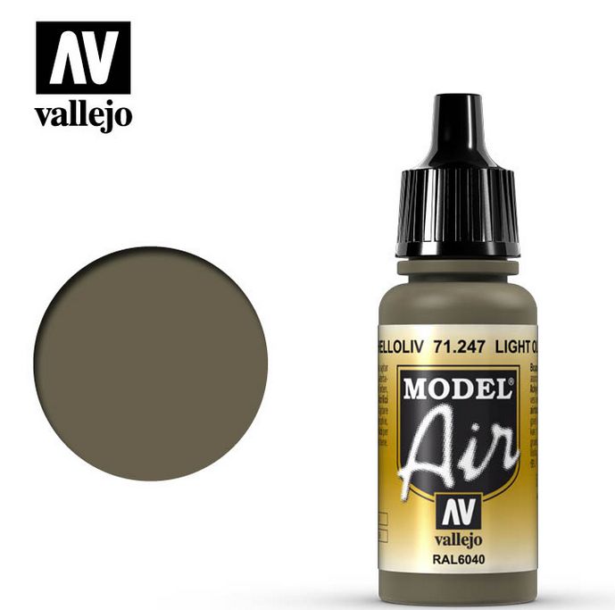 Vallejo Light Olive RAL5040 17ml