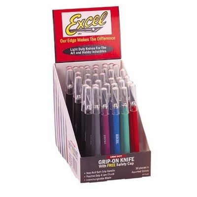 Excel Hobby Blade Grip-On Knife 1pc
