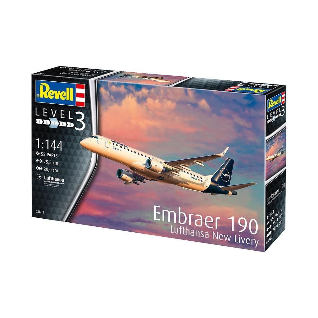 Revell 1/144 Embraer 190 Luthansa