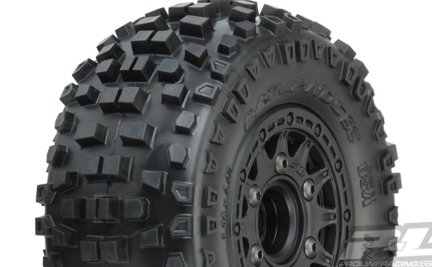 Pro Line Racing 1/10 Badlands SC 2.2/3.0in F/R Mounted Tires 2pc