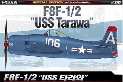 Academy Models 1/48 F8F-1/2 USS Tarawa LE